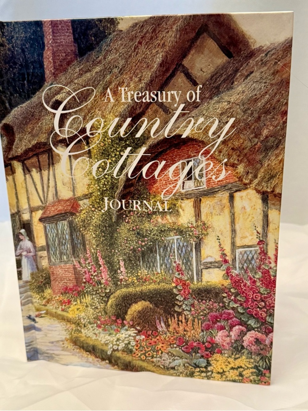 Vintage Cottagecore Journal Romantic Floral Garden Diary Countryside Blank Pages